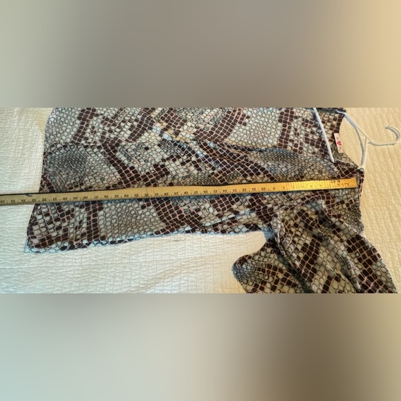 Buddy Love Python Print Kimono Cardigan Sz M/L - Picture 9 of 9